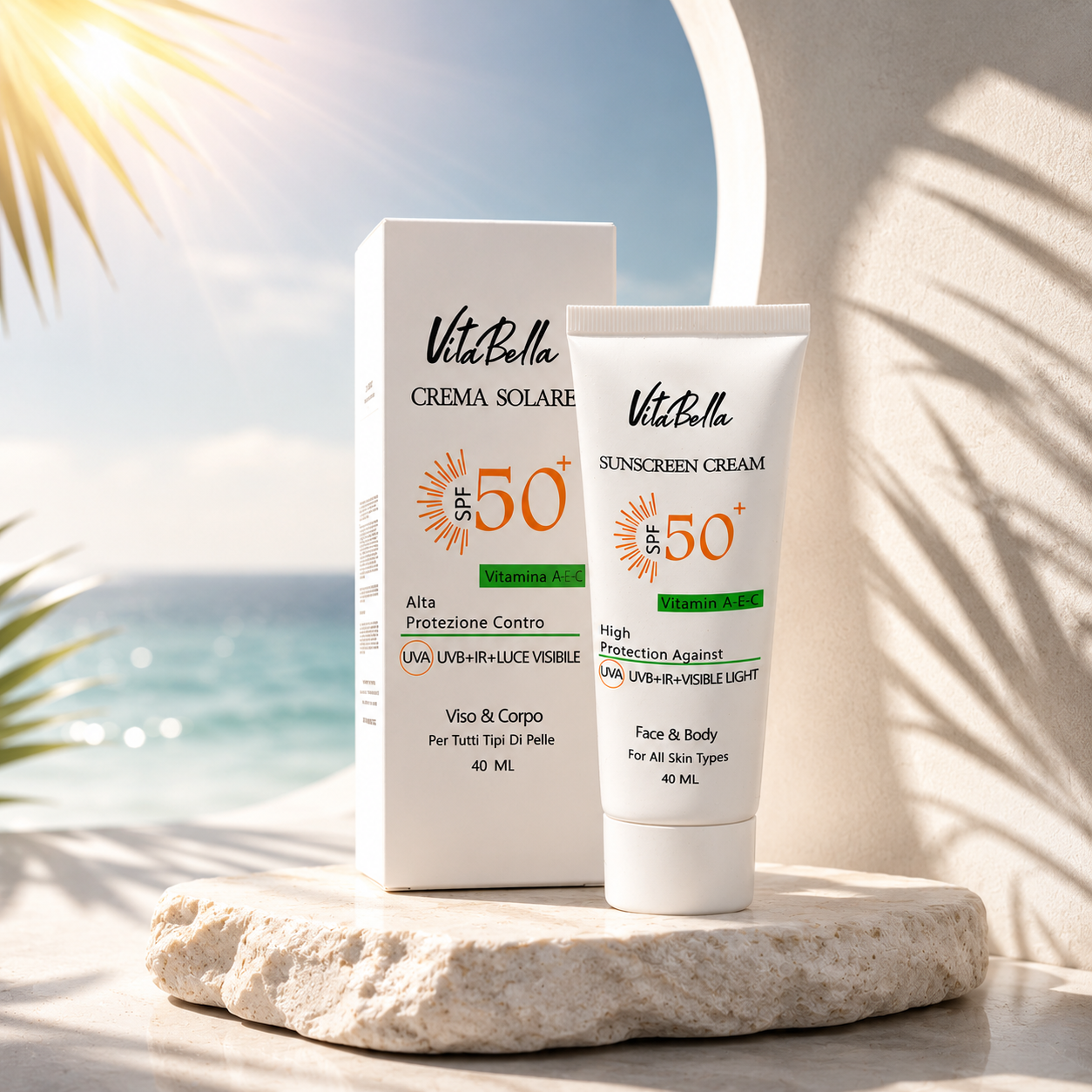 کرم ضد آفتاب ویتابلا spf 50