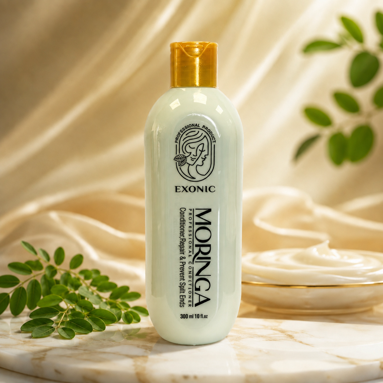 نرم کننده موی سر حاوی روغن مورینگا EXONIC  19  4.37  با افزايش