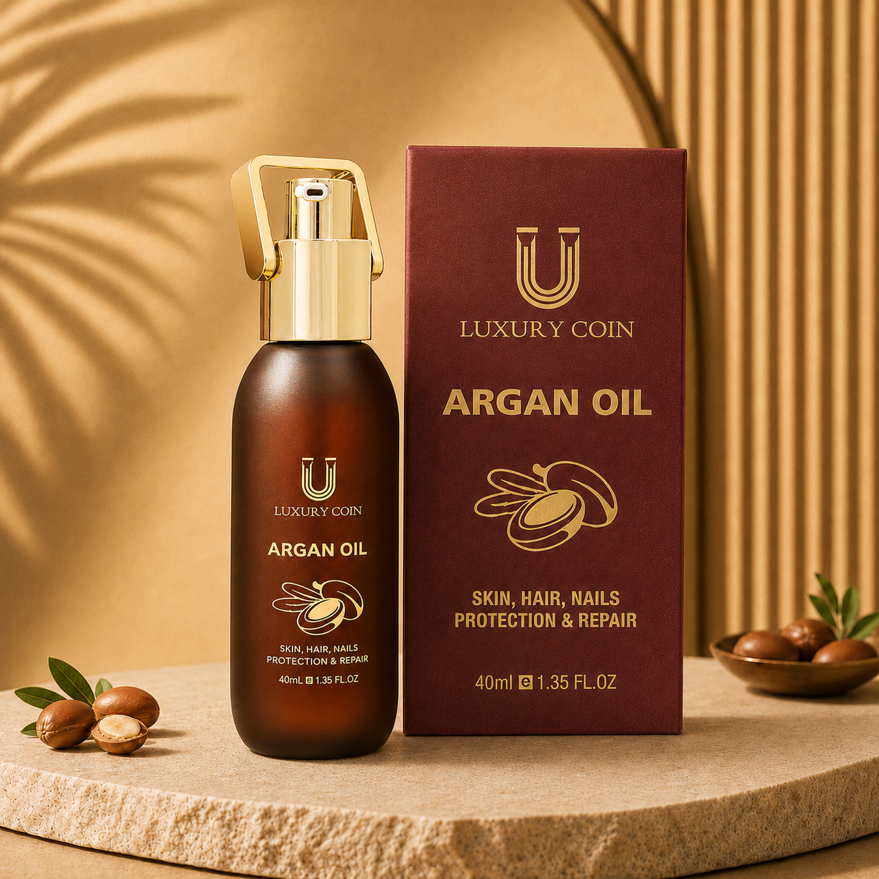 روغن آرگان لاکچری کوین
