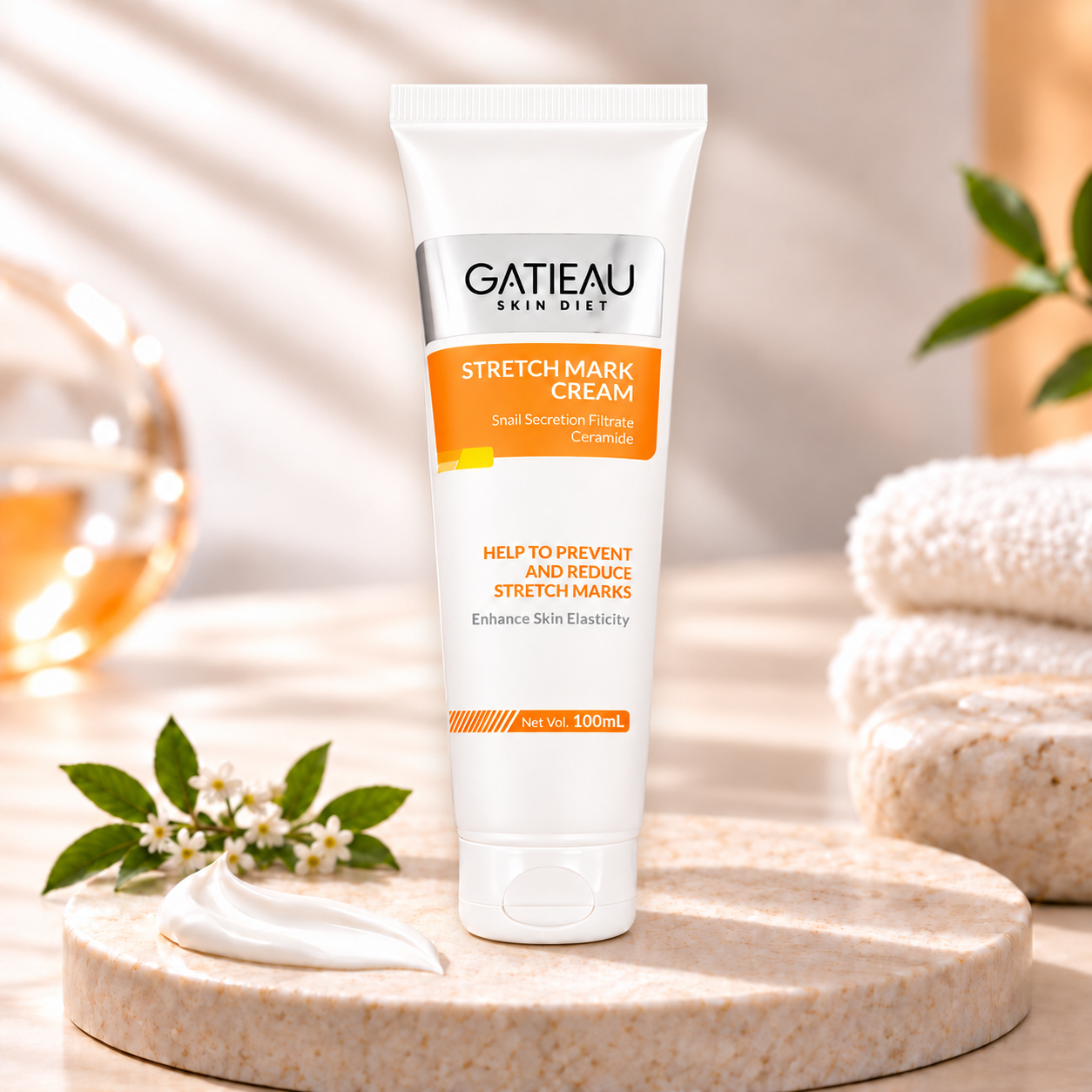 کرم بیوممتیک جوانساز و رفع چین و چروک و استرچ مارک گاتیو